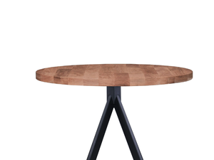 SOLID PANEL TOPS - Round oak table top _ 5A Design